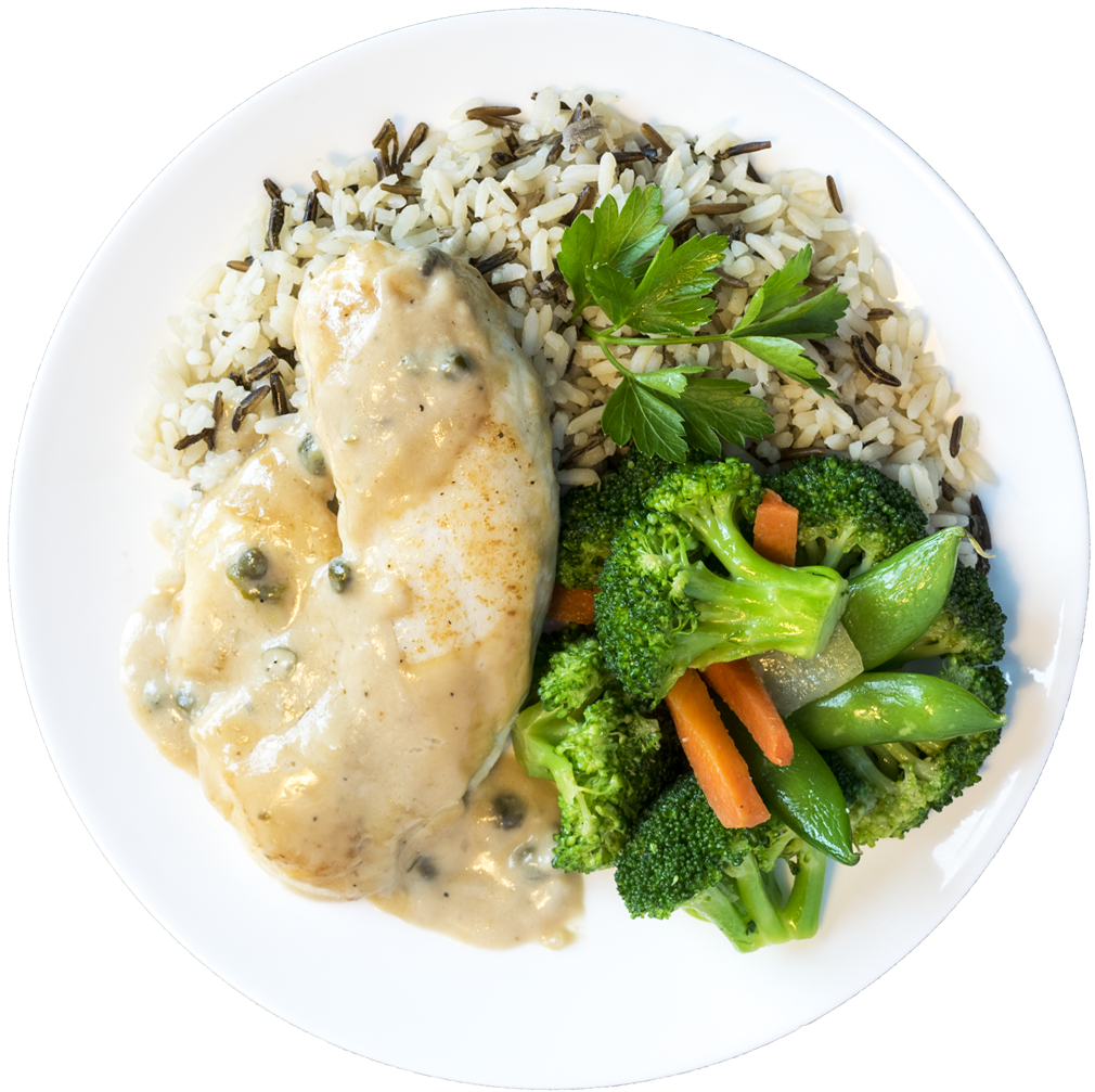 Lemon Garlic Tilapia - Menu (1024x1024), Png Download