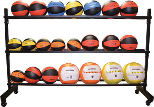 Medicine Ball Rack (600x417), Png Download