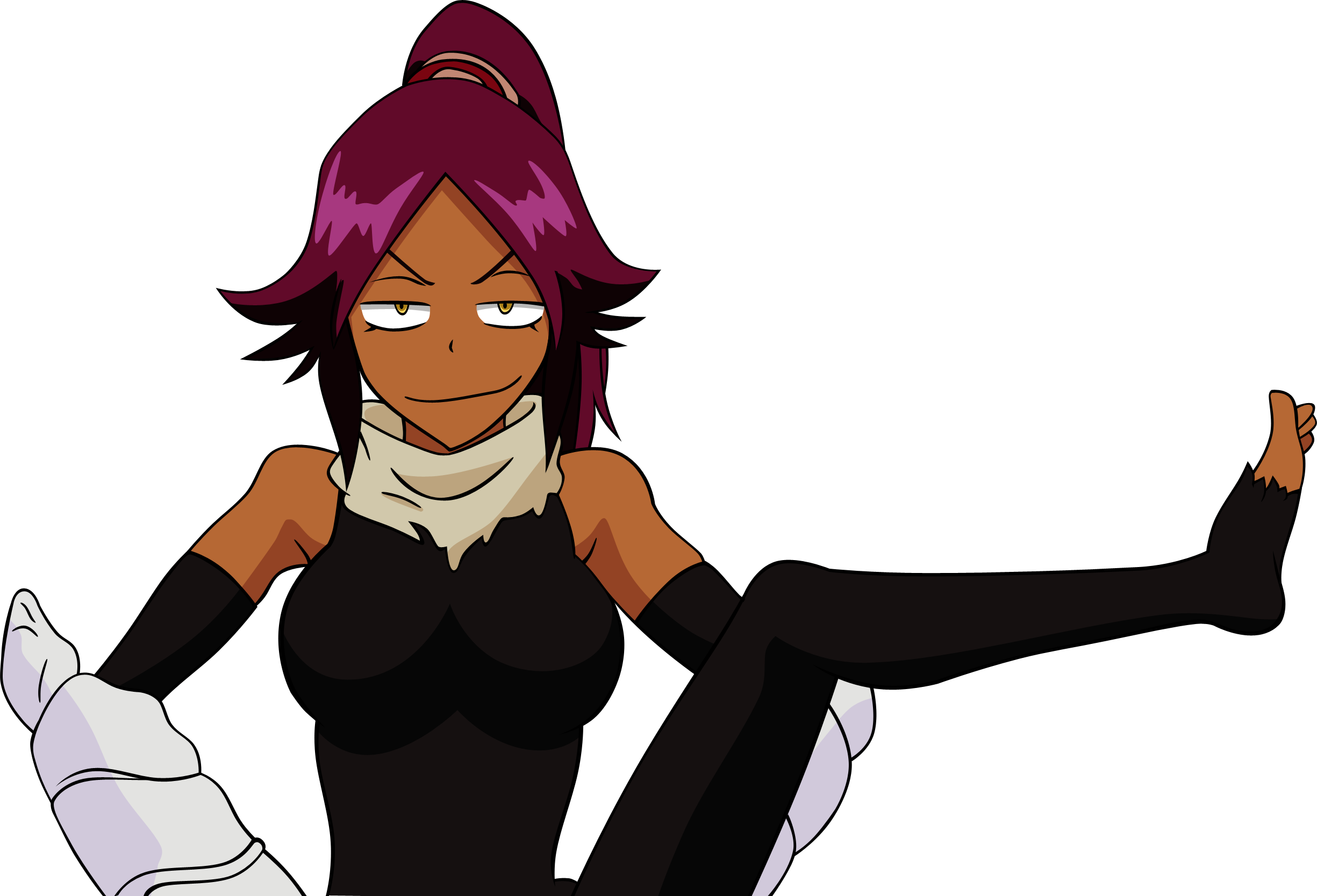 Yoruichi Wallpaper - Yoruichi Shihouin Png (2450x1667), Png Download