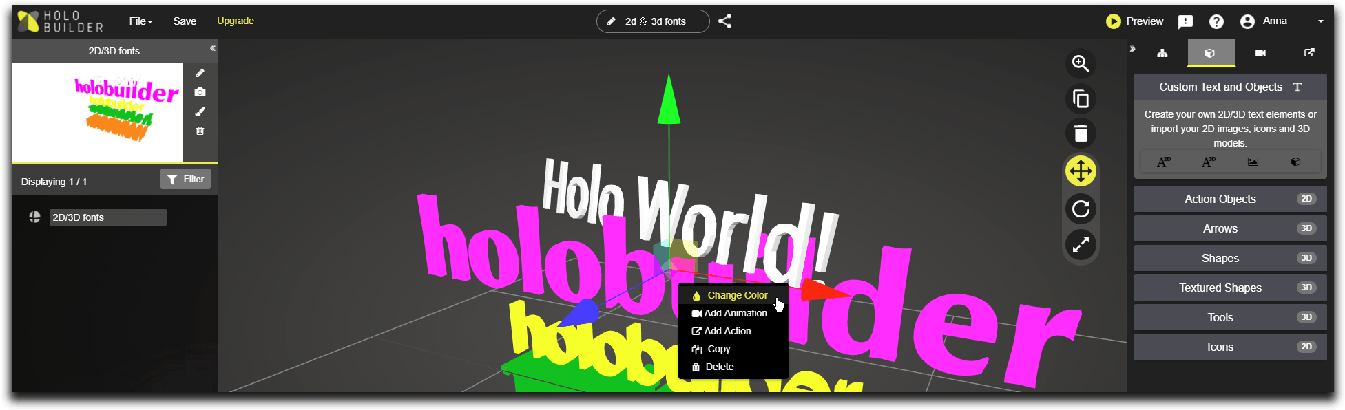 Customize The Added 3d Text - Two-dimensional Space (2043x641), Png Download