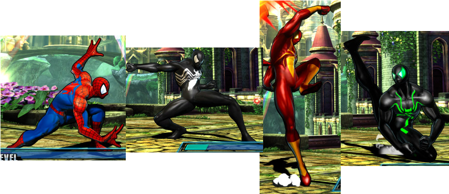 Psp, Ds, Gba) Spider-man - Marvel Vs Capcom 3 Spiderman (937x498), Png Download