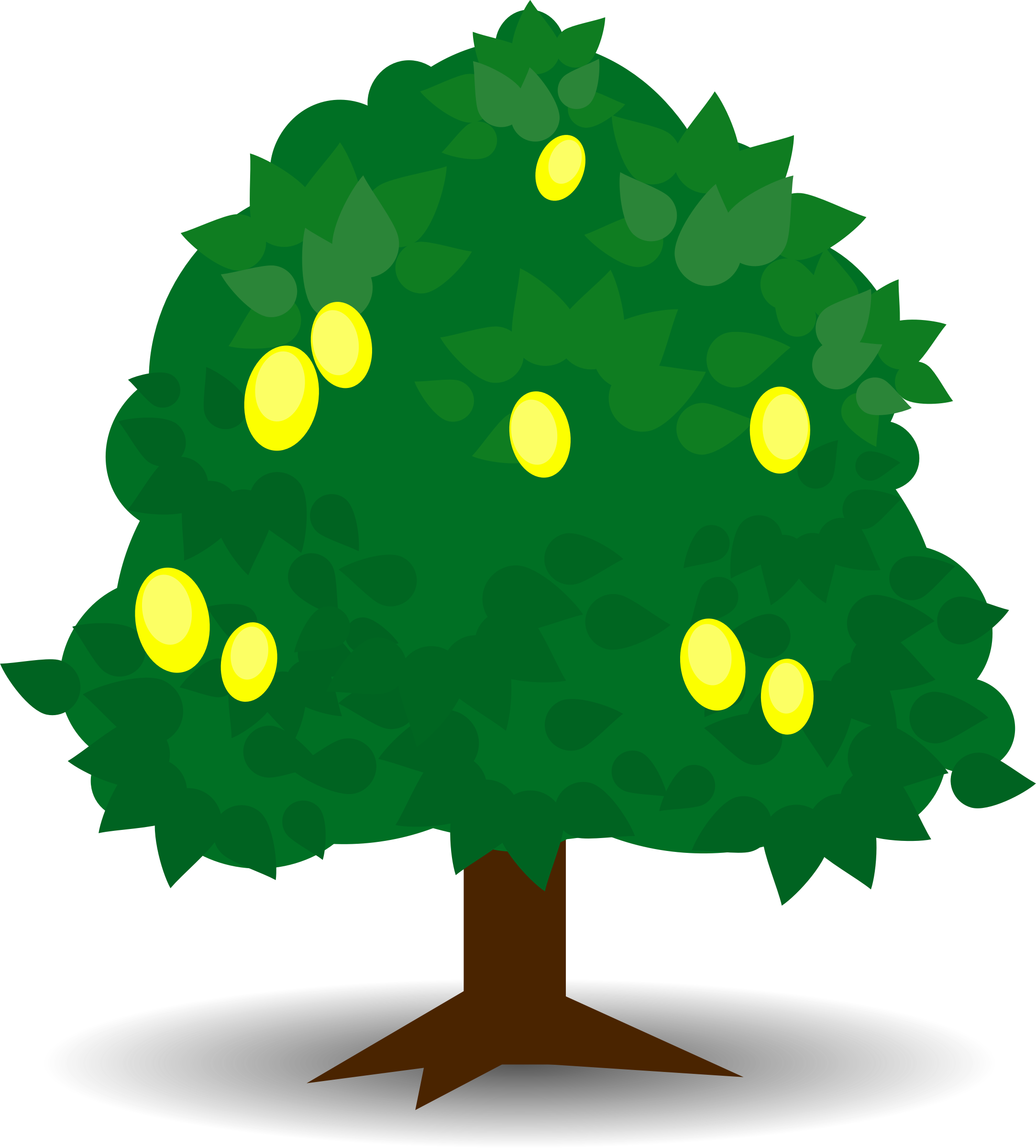 This Free Icons Png Design Of Lemon Tree 3 - Free Transparent PNG ...