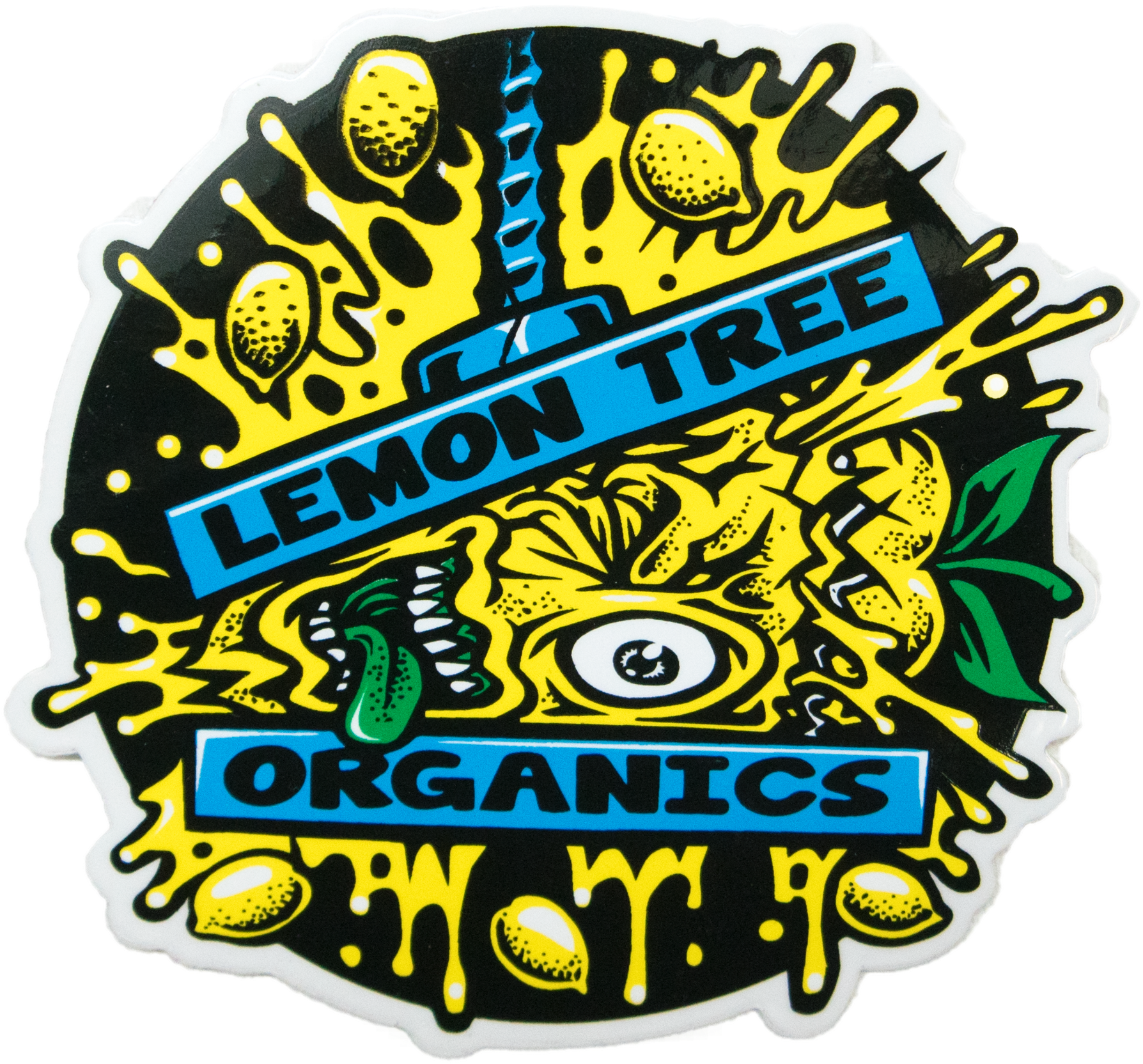 Lemon Tree Organics Sticker - Lemon Tree Organics (2048x2049), Png Download