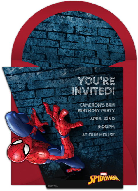 Spider-man Wall Climb Online Invitation - (0+) Человек-паук. Геройские Головоломки (с Наклейками) (650x650), Png Download