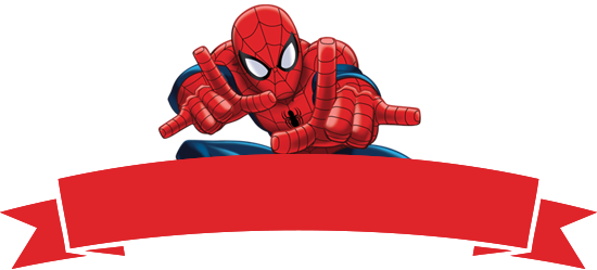 07 Pm 189608 Spidermanbanner2 - Superheroes El Hombre Araña (550x249), Png Download