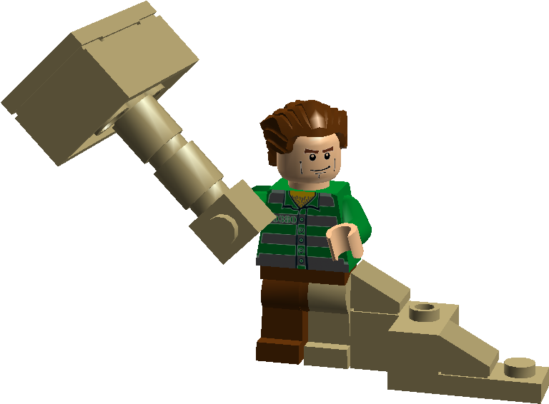 Size Of This Preview Sandman Spiderman Lego - Lego Spiderman 3 Sandman (1184x705), Png Download