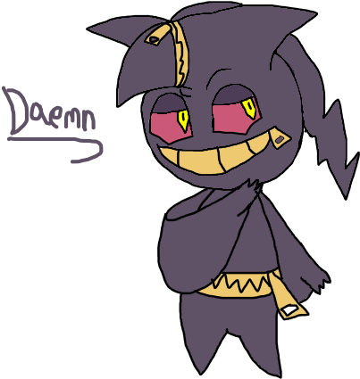 Daemn The Banette - Cartoon (727x437), Png Download
