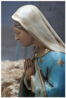 Virgen Maria Portal Belen Pesebre Navidad Poster • - Christmas Day (400x400), Png Download