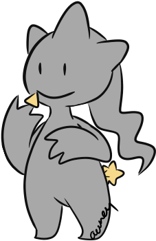 Banette Mimikyu Banette - Cartoon (400x400), Png Download
