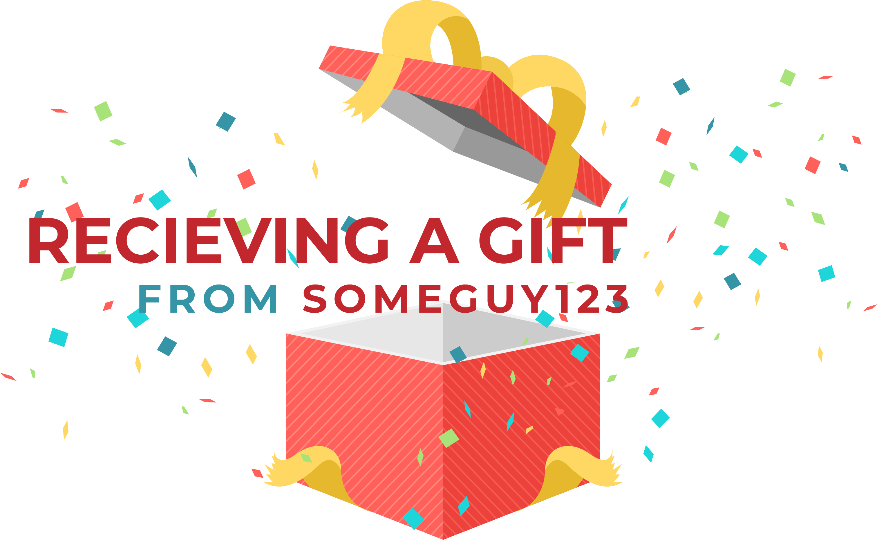 Receiving Gift Thumb-01 - Gift Unboxing (3334x2000), Png Download