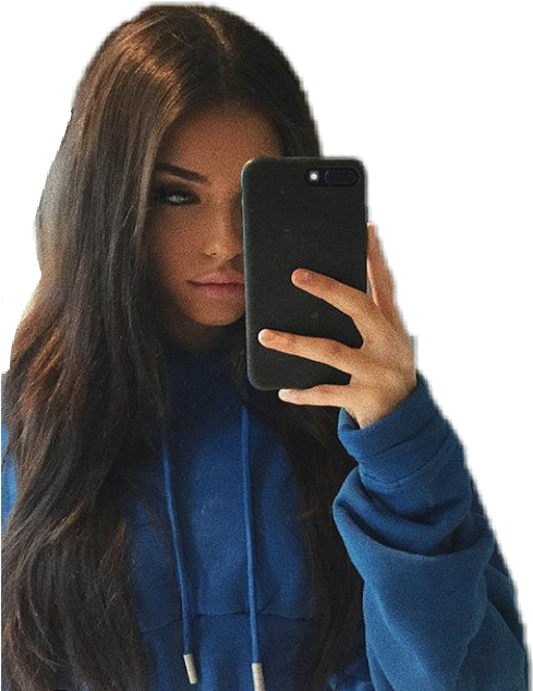 Report Abuse - Mirror Selfie Instagram Instagram Baddie (495x633), Png Download