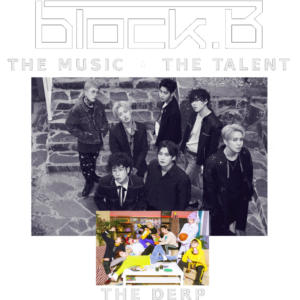 Zico, Park Kyung, Jaehyo, P - Block B Black And White (1000x1033), Png Download