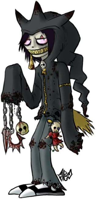 “ Doryan The Banette By Edwardcrow Un Dibujillo Viejilllo, - Cartoon (500x680), Png Download