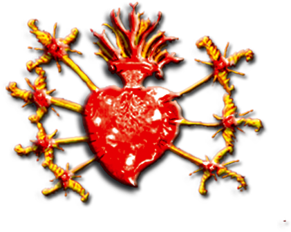 El Corazón De María Atravesado Por Siete Puñales O - Escudo Virgen De Dolores (472x709), Png Download