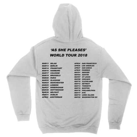 As She Pleases Tour Hoodie - Hoodie (480x480), Png Download