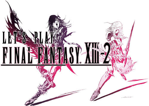 Introduction - Final Fantasy Xiii 2t Ps2 (500x355), Png Download