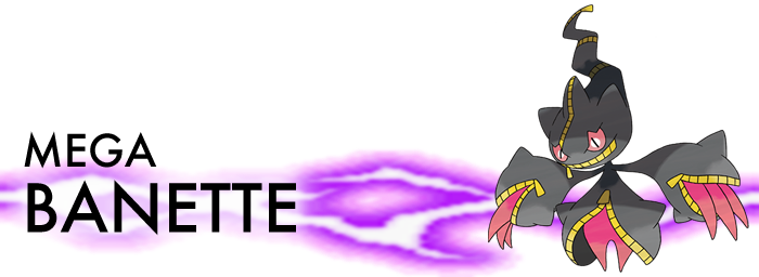 Mega Banette - Cartoon (700x256), Png Download