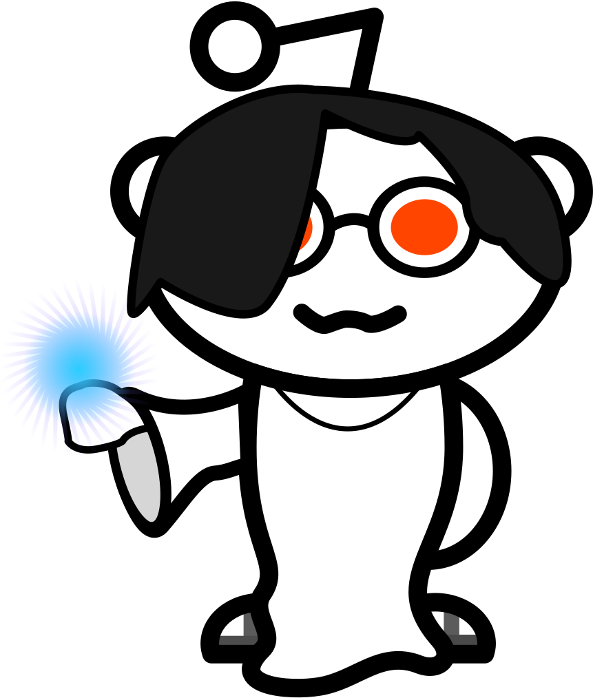 Made A Custom Reddit Alien Of The Real Frank - Reddit (1189x1330), Png Download