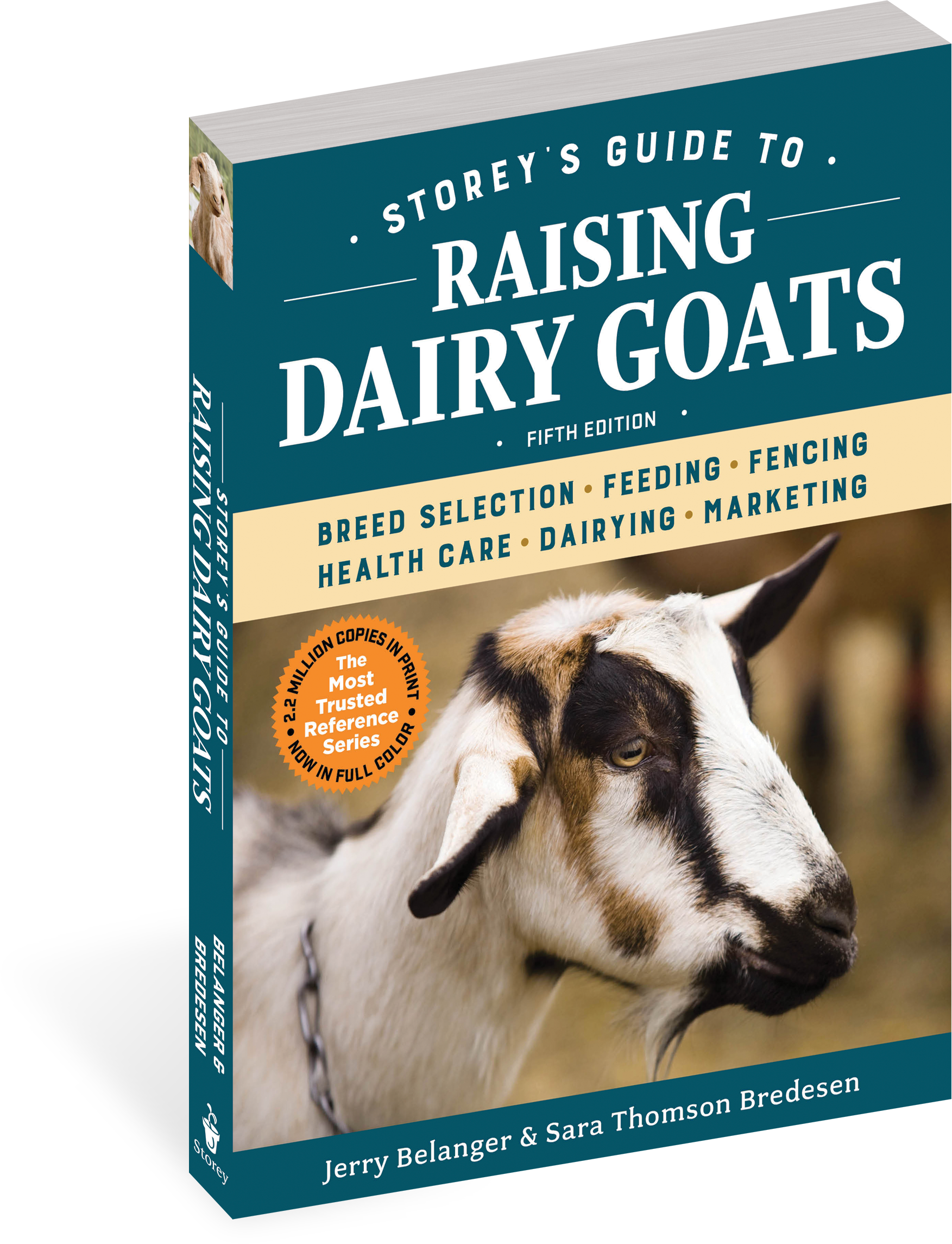 Storey's Guide To Raising Dairy Goats, 5th Edition (1753x2290), Png Download