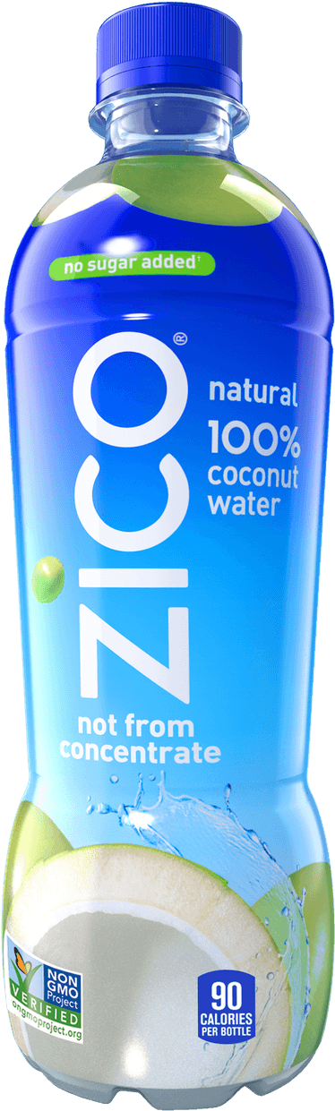 Zico Coconut Water Png (410x1280), Png Download