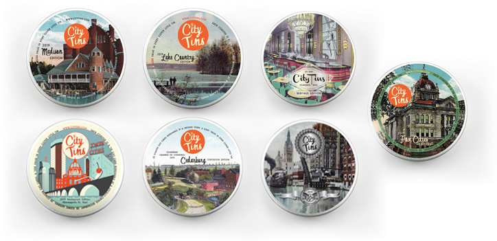 Madison - Citytins (741x514), Png Download