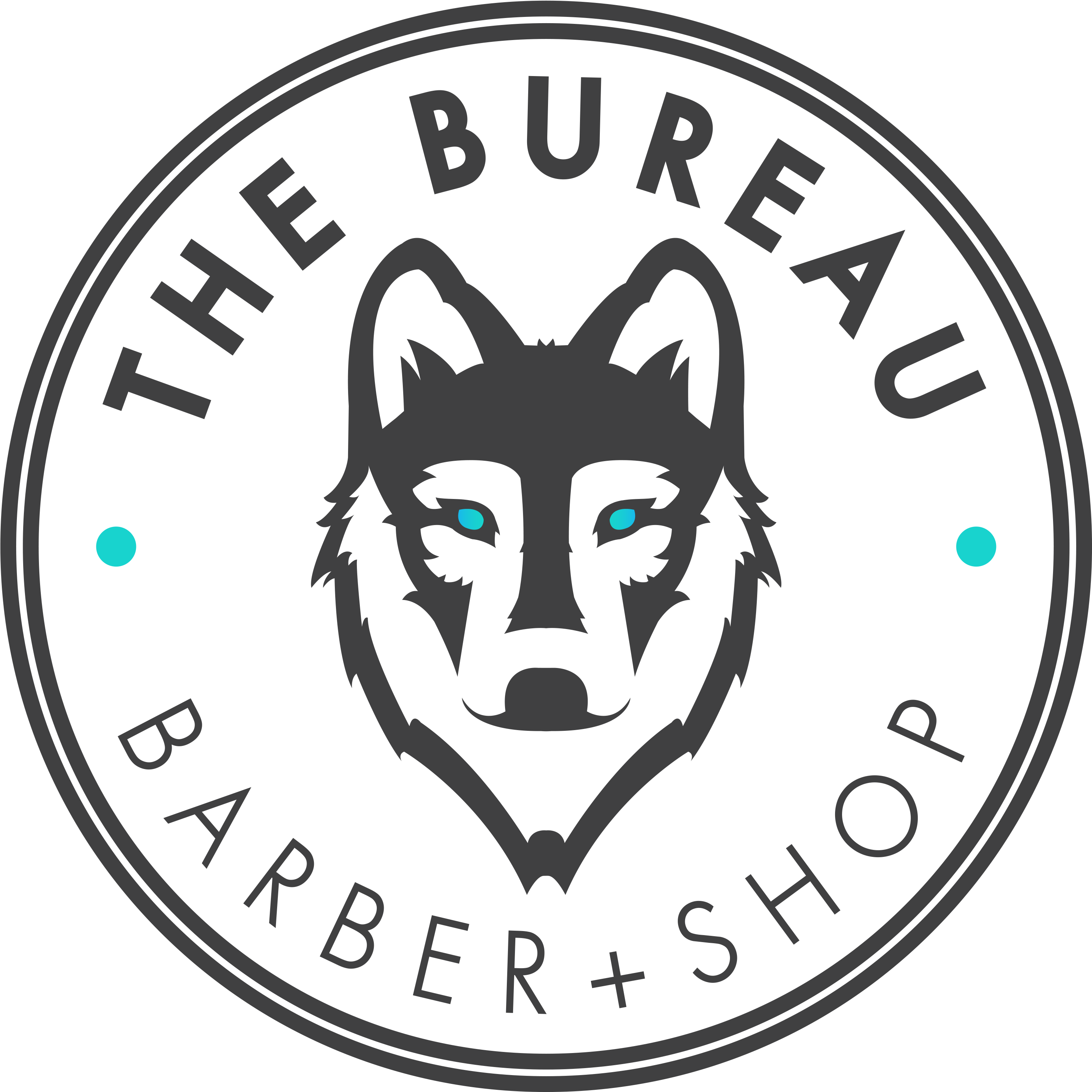 The Bureau Utah Barber Shop Wolf Transparent - Timber Drive Elementary Logo (2970x2991), Png Download