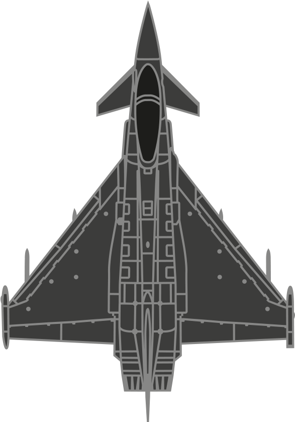 Jet Fighter Clipart Sketch Fighter - Royal Air Force (1025x1025), Png Download