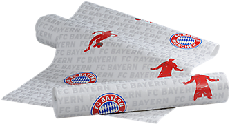 Xxl Magazine Logo Png Wall Decoration - Fc Bayern München Mustertapete Vliestapete Logo Silhoutte (350x350), Png Download