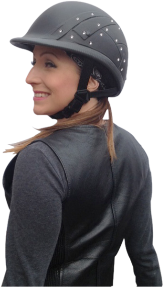 Diamonds In The Ruff - Motorcycle Helmet (500x600), Png Download