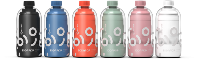 Soda Bottle Can Be The Center Of Attention - Water Bottle (695x391), Png Download