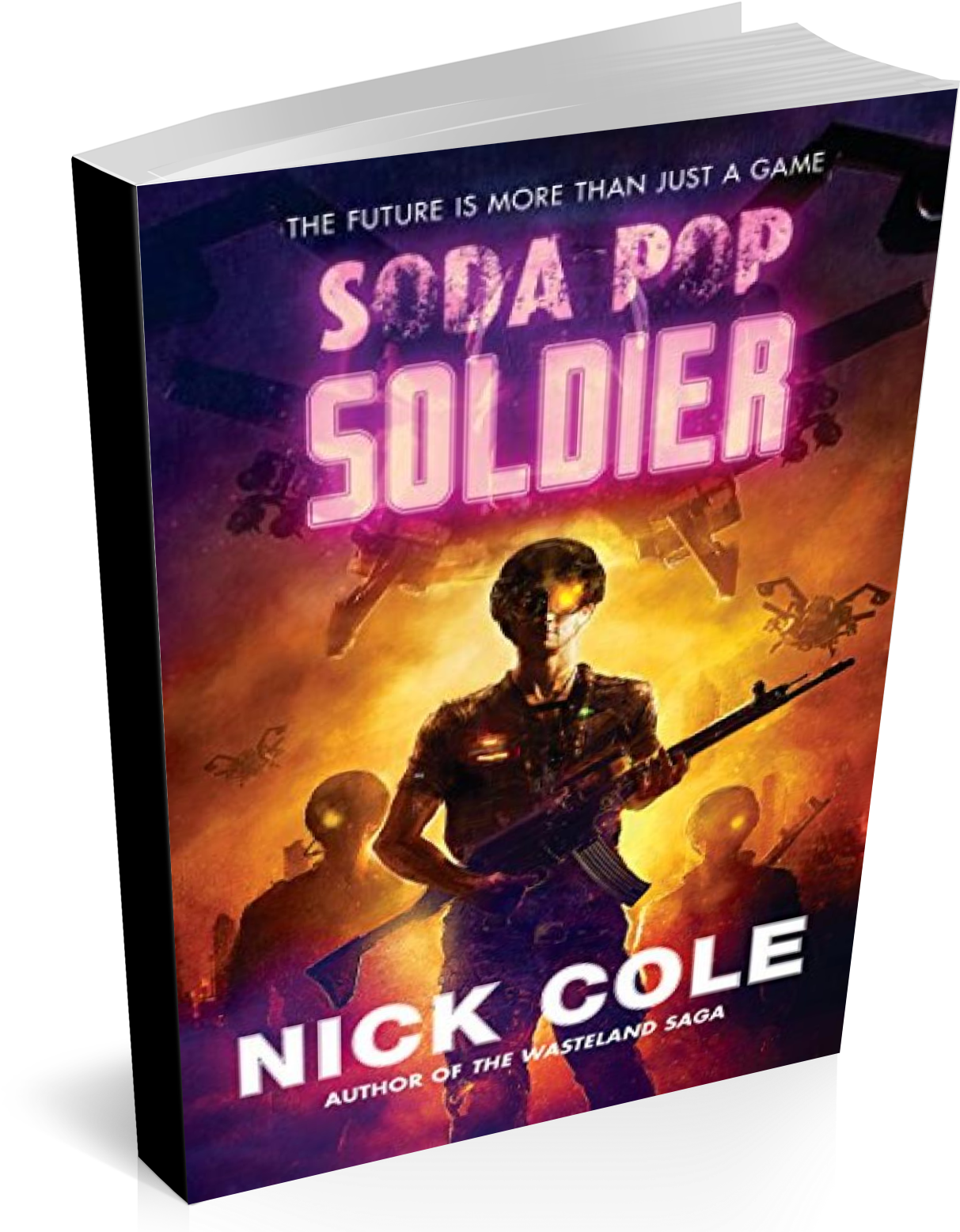 Soda Pop Soldier (1500x1650), Png Download