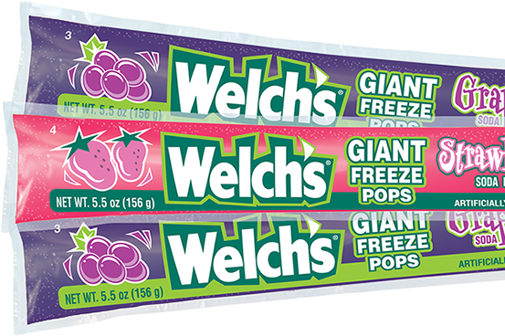 Welch's Soda Pop - Welch's Giant Freeze Pops (560x450), Png Download