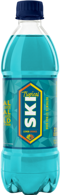 Double Cola Bringing Back Tropical Ski Again - Double Cola Tropical Ski (227x680), Png Download