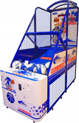 Sega Sonic Sports Basketball (320x498), Png Download