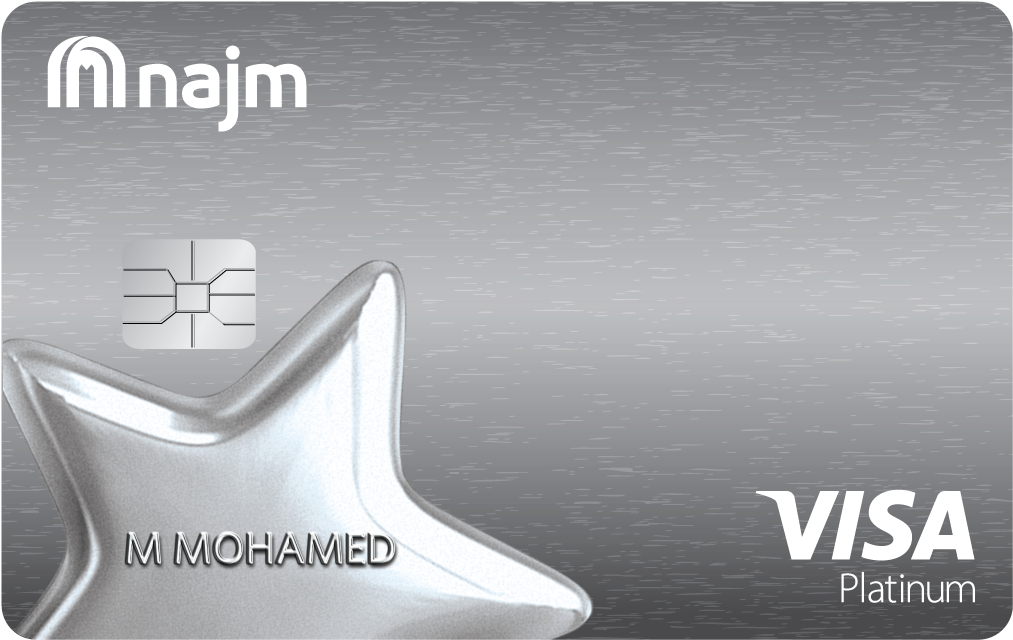 First 60 Days Introductory Cashback Offer - Najm Voyager Card (1130x757), Png Download
