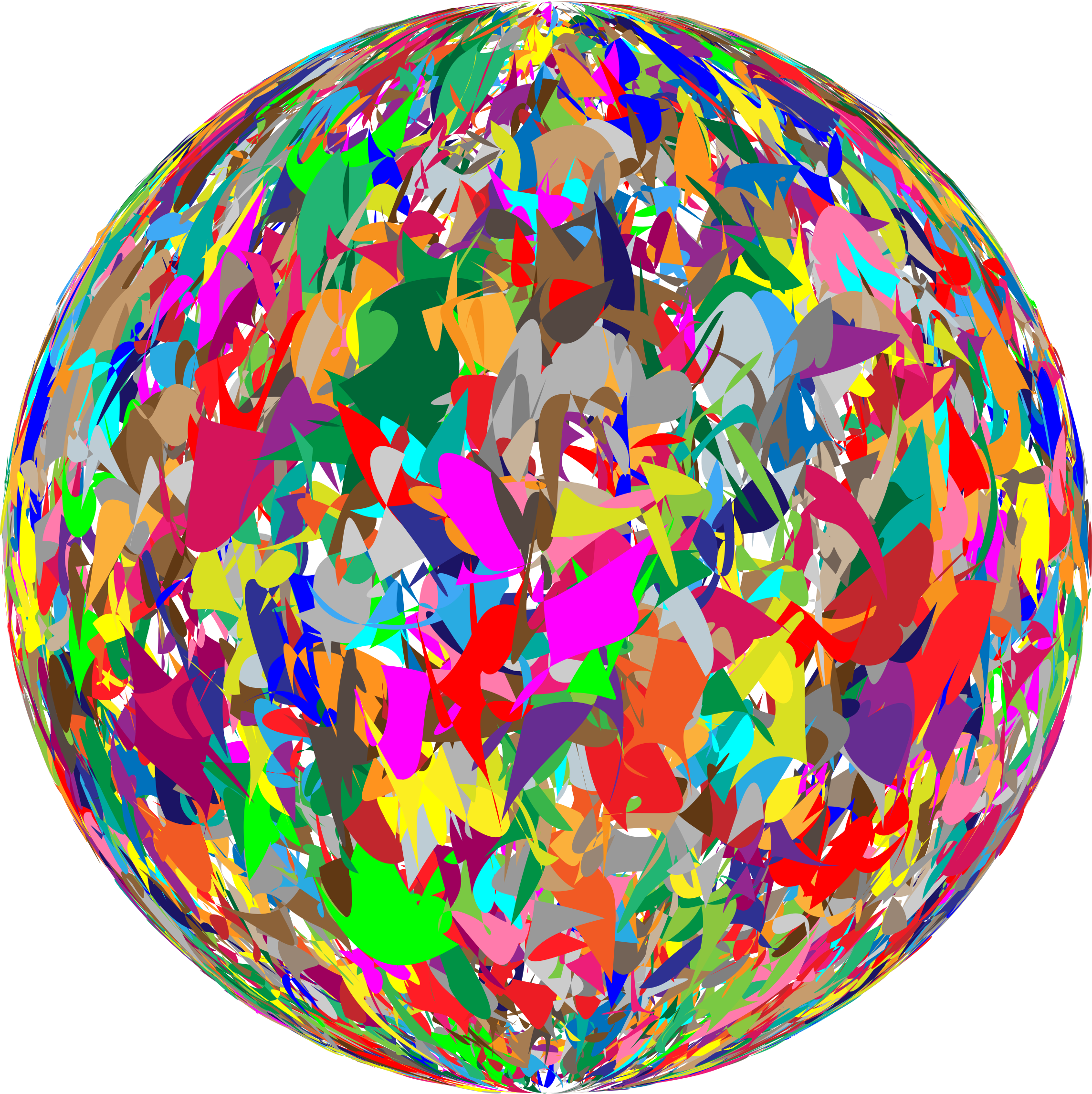 This Free Icons Png Design Of Modern Art Sphere (2288x2292), Png Download