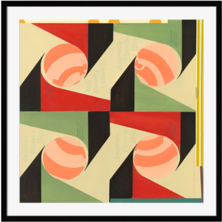 Geometric Blocks I Framed Art - Surya-bs100a001-1818-eternal - 18 X 18 Geometric Blocks (575x575), Png Download