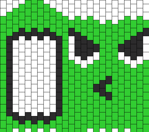 Metapod Ipod Touch Case Bead Pattern - Beaded Lighter Cases Patterns (504x445), Png Download