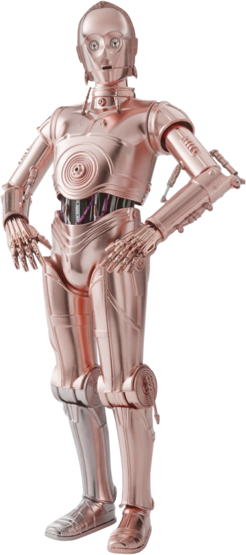 25 Apr - Star Wars Droid C3po (359x810), Png Download