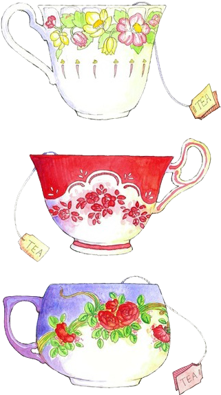 Teacup Clipart Png Tumblr - Tea Png (500x661), Png Download