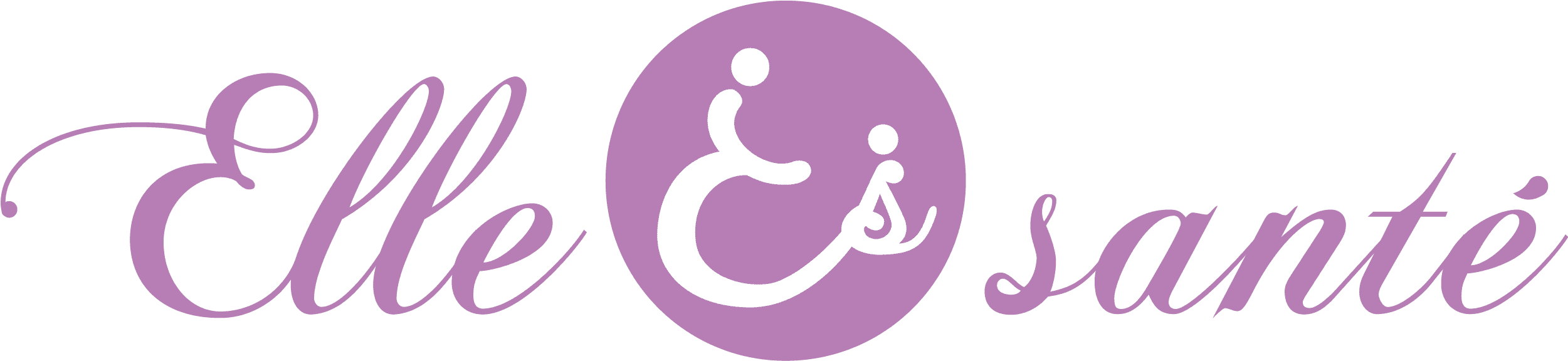 Elle Santé Logo - Silver Hanger Boutique (2542x626), Png Download