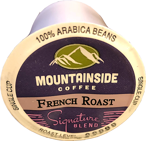 French Roast Sample - Mountainside Coffee (550x550), Png Download