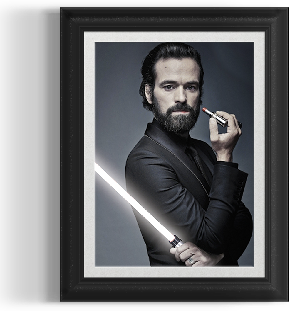 19 Feb Mashup French Touch - Picture Frame (1000x1060), Png Download