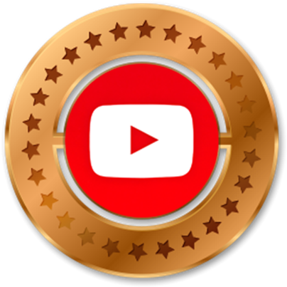 1 Youtube View - Round Border Of American Flag (415x415), Png Download