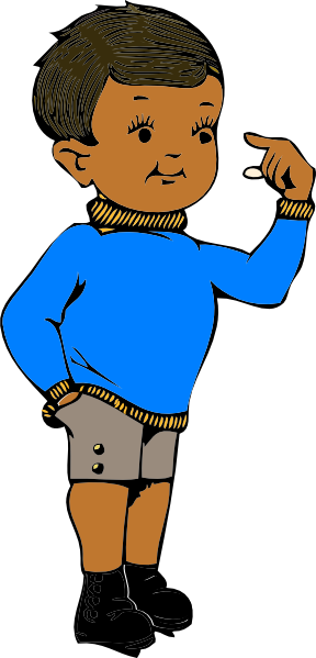 Lad Clipart (288x599), Png Download