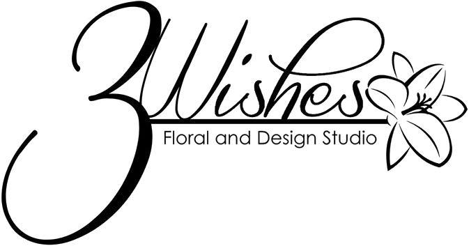 3 Wishes Floral And Design Studio - 3 Wishes Logo Transparent (742x381), Png Download