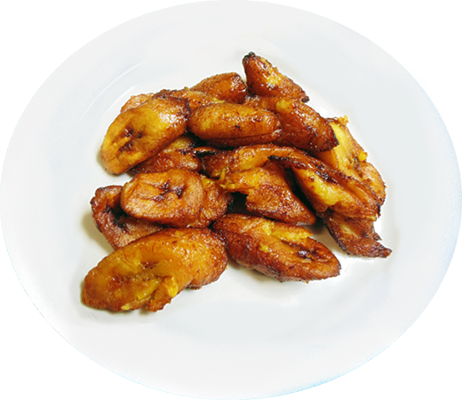 Fried Plantain (520x450), Png Download