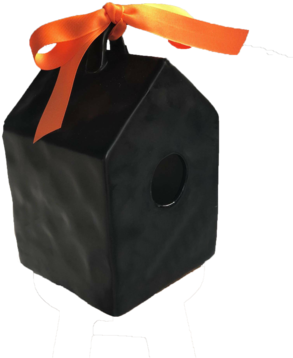 Black Blank Birdhouse By Kathy Diep Limited Edition - Black (300x400), Png Download