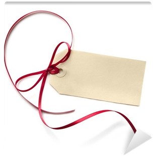 Ribbon With Tag (400x400), Png Download
