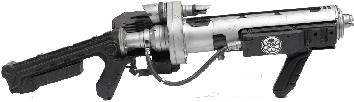 Hydra Assault Rifle 2 - Captain America Hydra Weapons (1168x411), Png Download